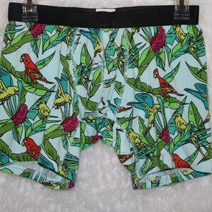 MeUndies Parrots men's boxer briefs size medium